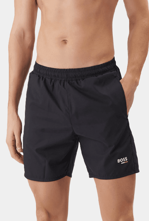 Hugo Boss costume da bagno uomo nero - 2