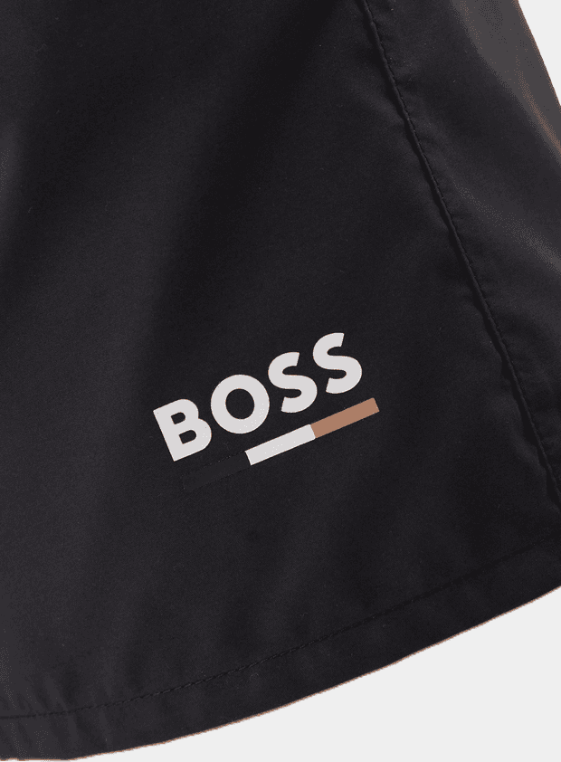 Hugo Boss costume da bagno uomo nero - 4