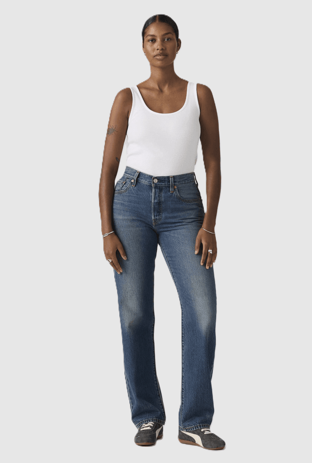 LEVI'S jeans donna blu medio - 2