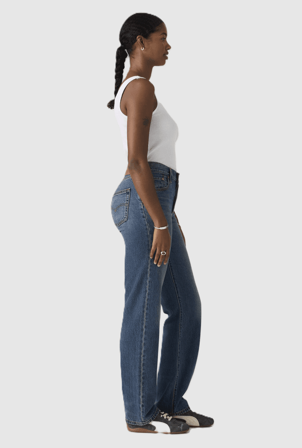 LEVI'S jeans donna blu medio - 3
