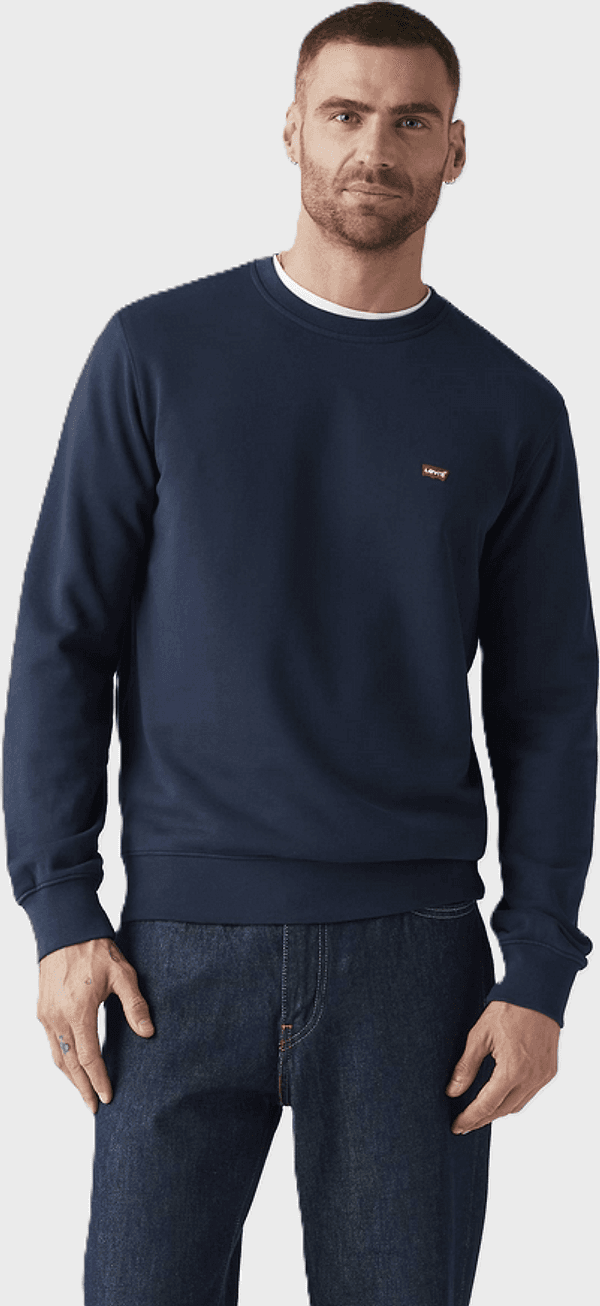 LEVI'S felpa girocollo uomo blu - 2
