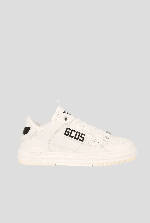 GCDS scarpe uomo bianco-nero