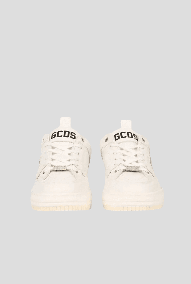 GCDS scarpe uomo bianco-nero - 3