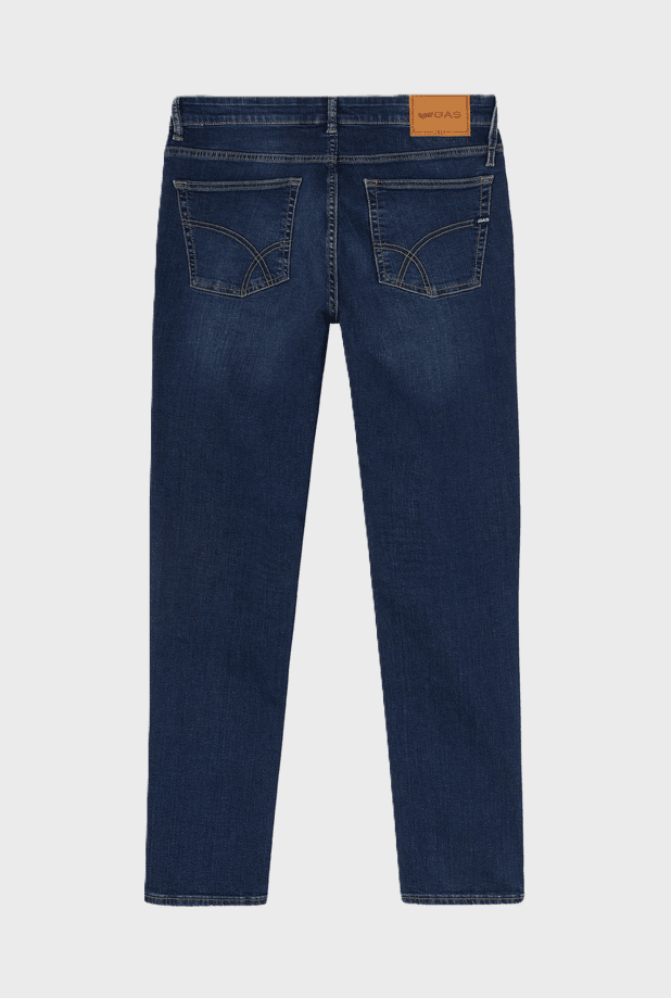 GAS jeans uomo blu scuro - 3