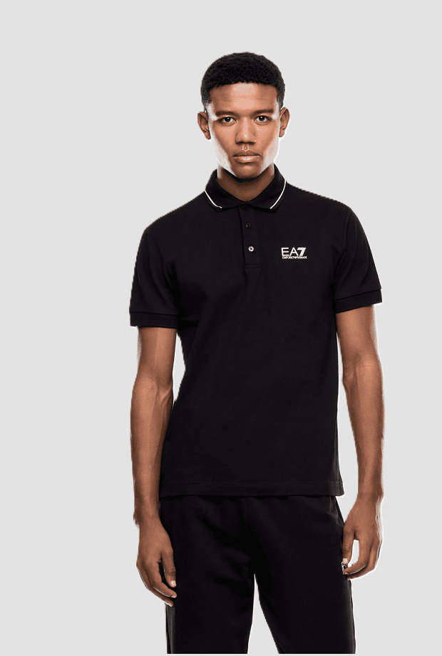 EA7 polo uomo nero - 2