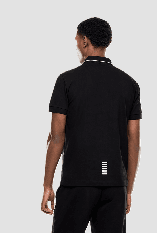 EA7 polo uomo nero - 3
