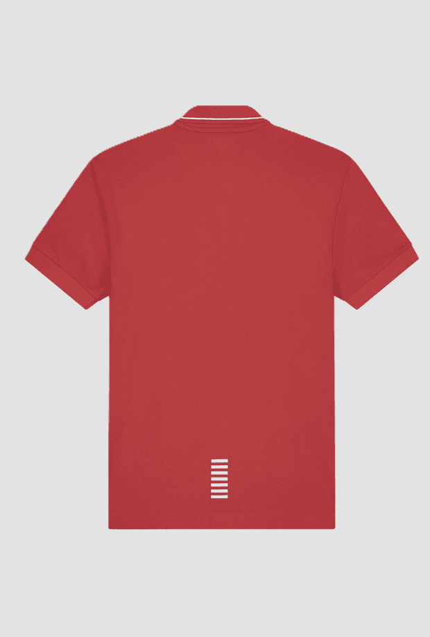 EA7 polo uomo rosso - 3