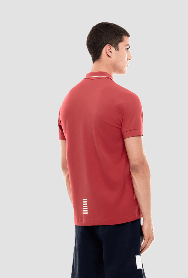 EA7 polo uomo rosso - 4