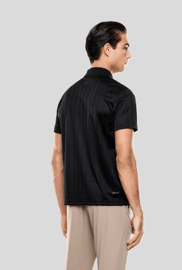 EA7 polo ventus7 uomo nero - 3