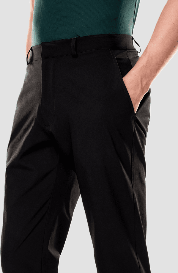 EA7 pantalone in tessuto tecnico uomo nero - 3