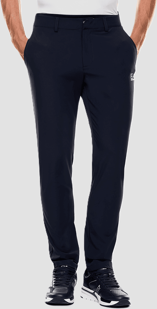 EA7 pantalone in tessuto tecnico uomo navy blue - 2
