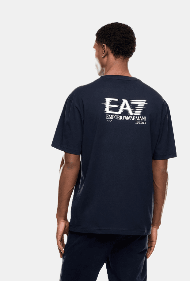 EA7 t-shirt uomo navy blue - 3