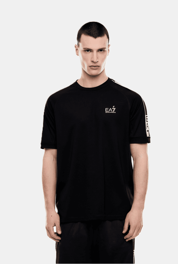 EA7 t-shirt graphic series uomo nero - 2