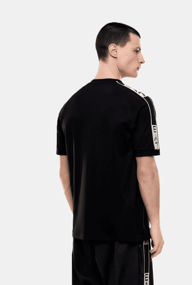 EA7 t-shirt graphic series uomo nero - 3