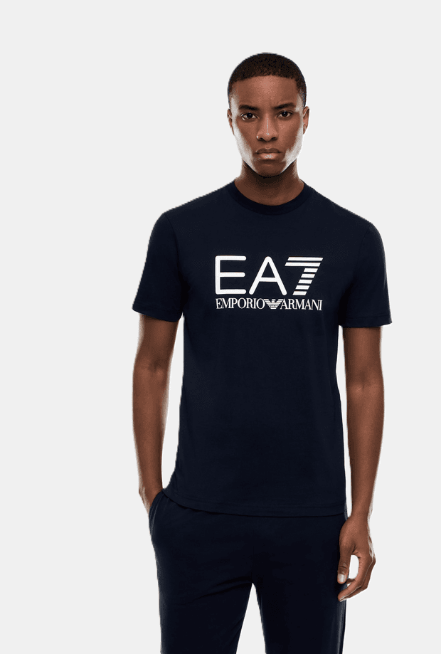 EA7 t-shirt slim fit uomo navy blue - 2