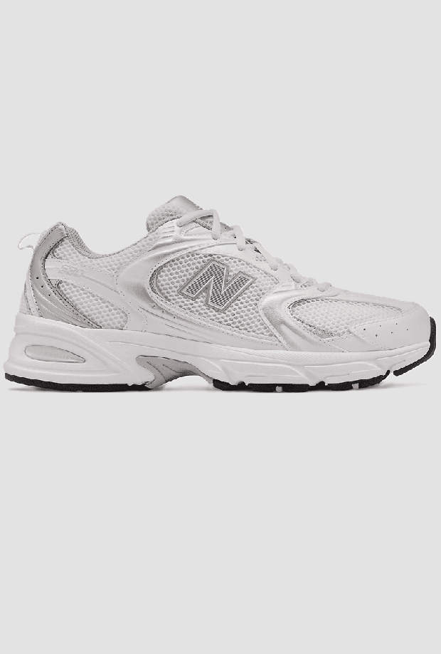 NEW BALANCE scarpe unisex bianco-argento