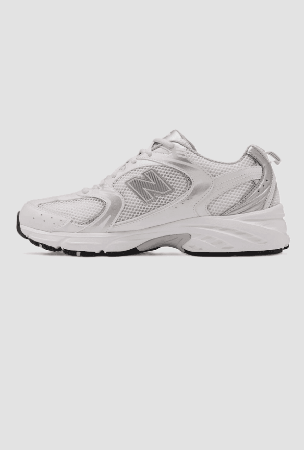 NEW BALANCE scarpe unisex bianco-argento - 3