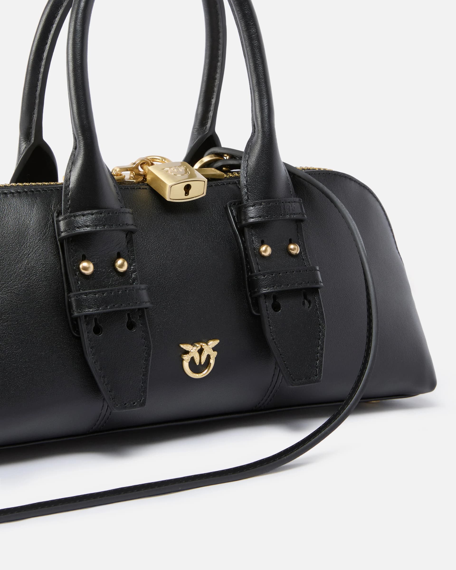 Pinko Borsa Donna PINKO piccola a mano escape Bag in pelle - 3