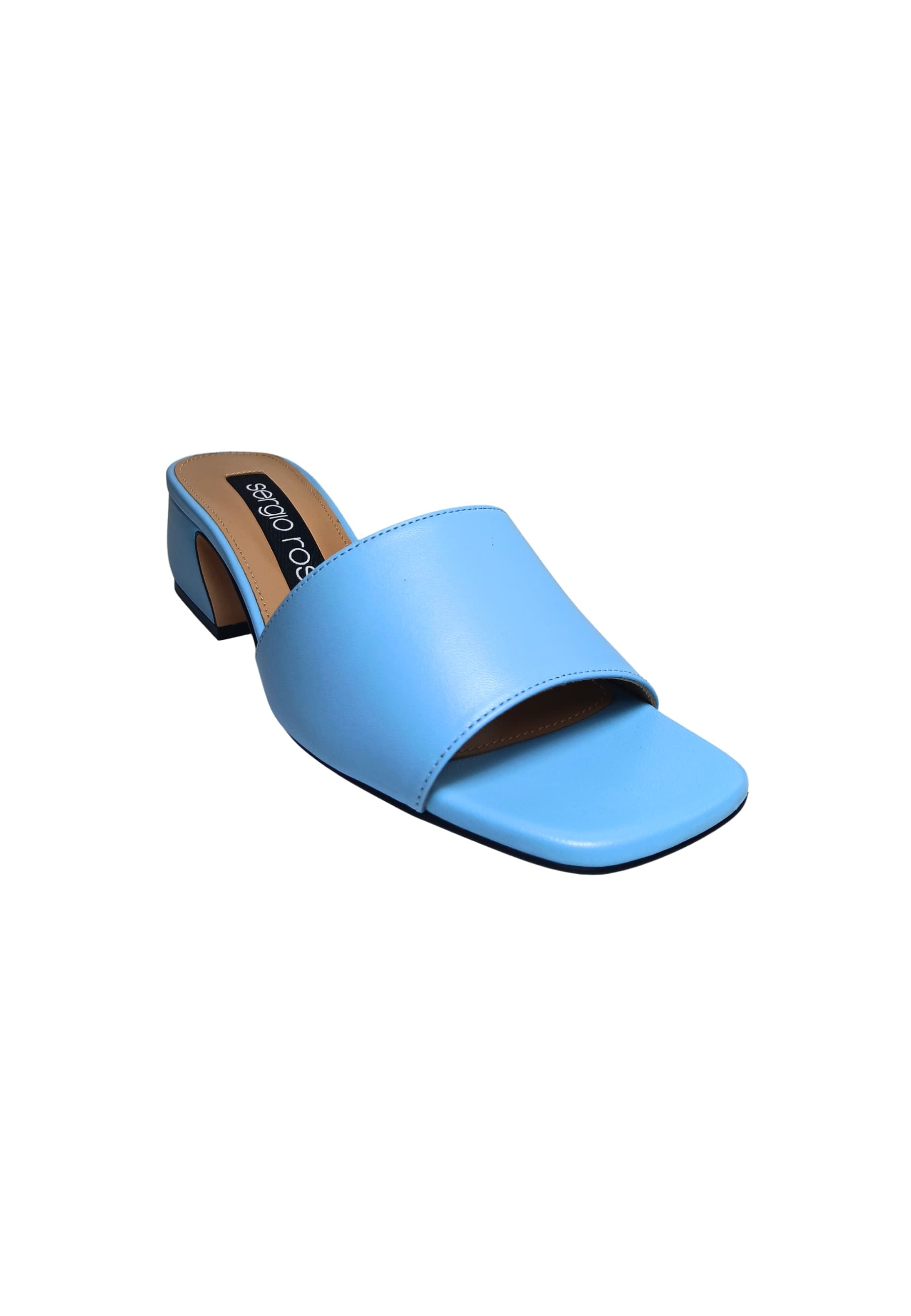 sergio rossi B12080-MNAN07-4788-110 Sergio Rossi Donna Pelle Azzurro - 2