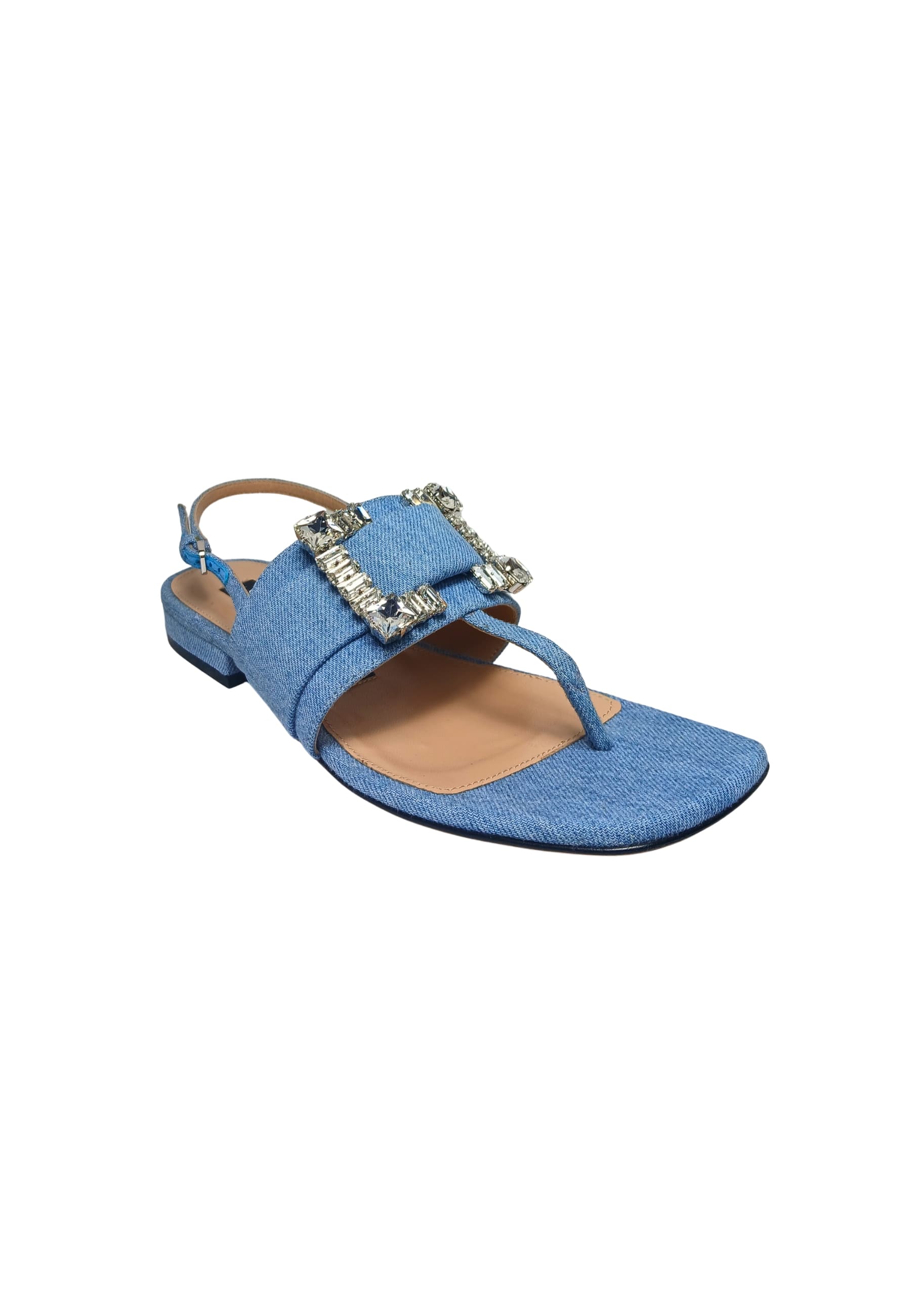 sergio rossi A96630-MTEY07-4009-C00 Sergio Rossi Donna Jeans Blu - 2