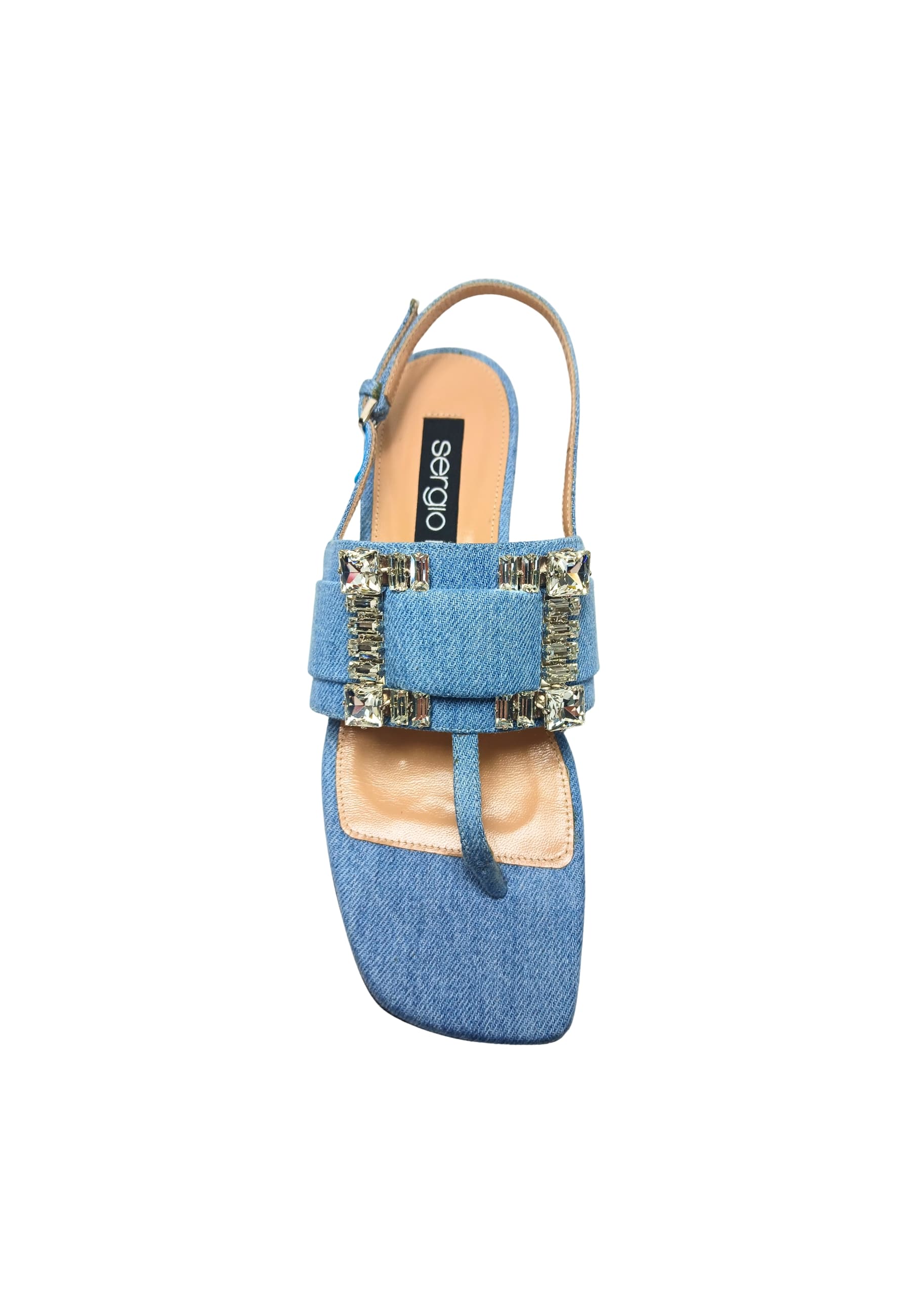 sergio rossi A96630-MTEY07-4009-C00 Sergio Rossi Donna Jeans Blu - 4
