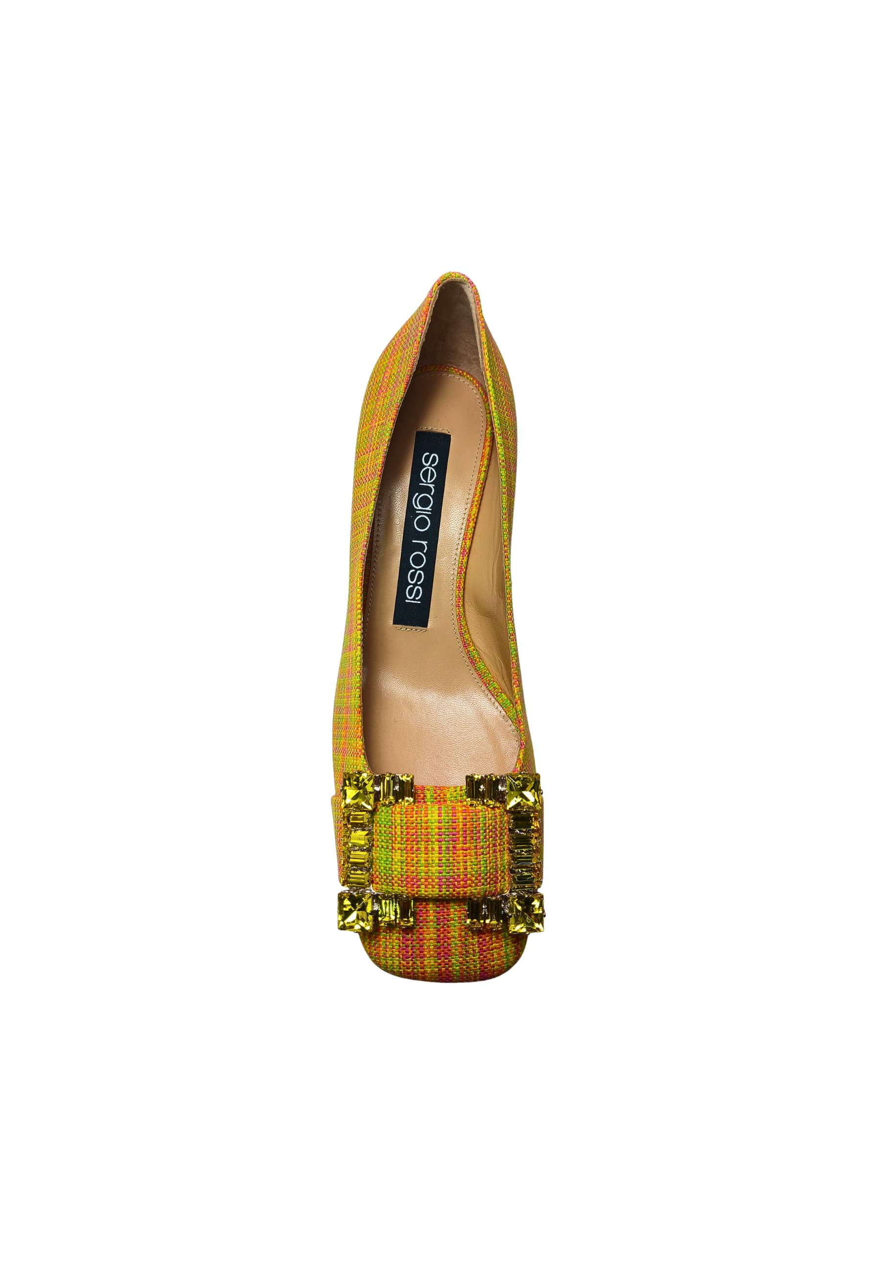 sergio rossi A92140-MTE337-7100-C00 Sergio Rossi Donna Tessuto Multicolore - 3