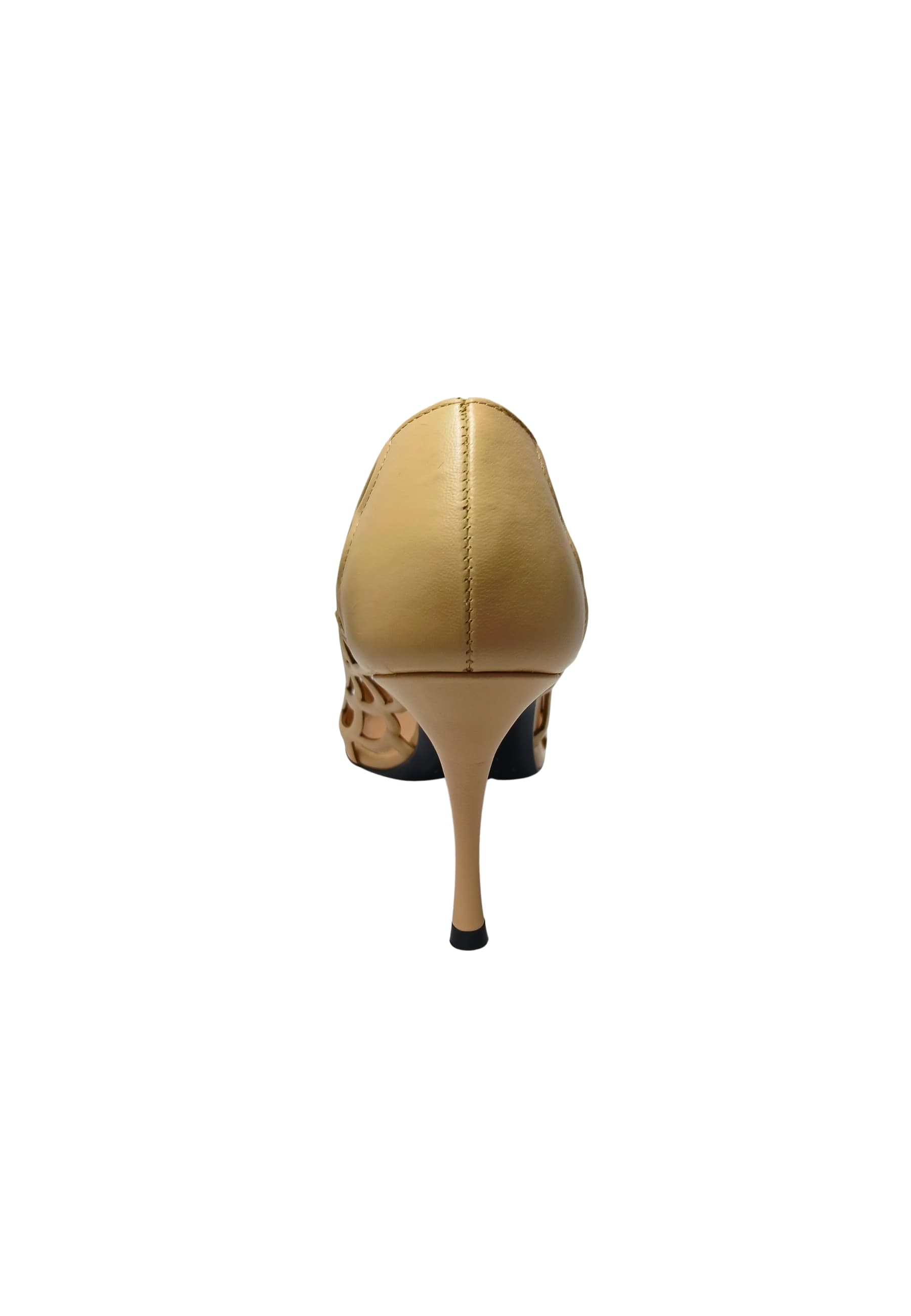 sergio rossi B07100-MNAN07-5712-110 Sergio Rossi Donna Pelle Beige - 4