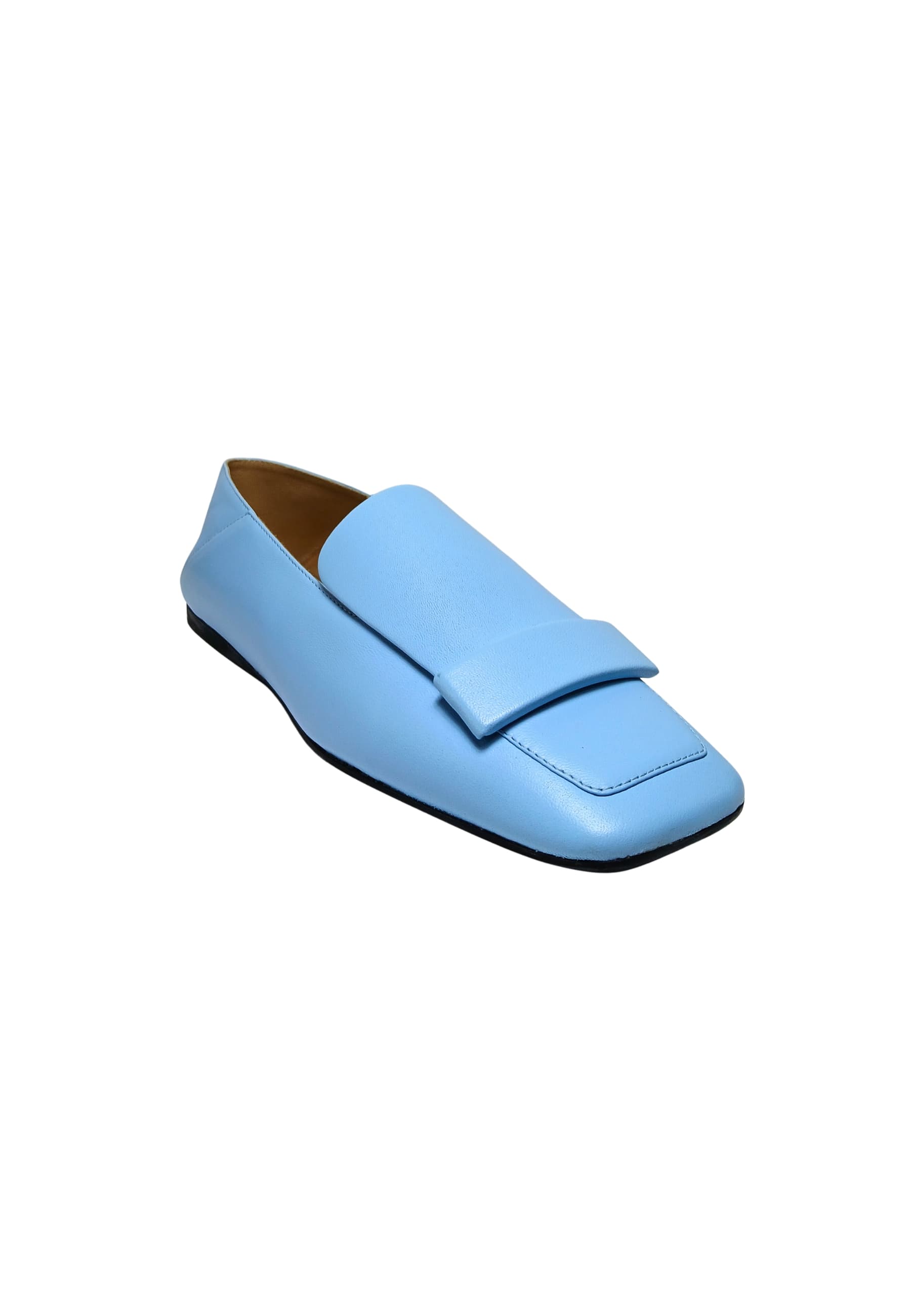 sergio rossi A83120-MFI968-4788-470 Sergio Rossi Donna Pelle Azzurro - 2