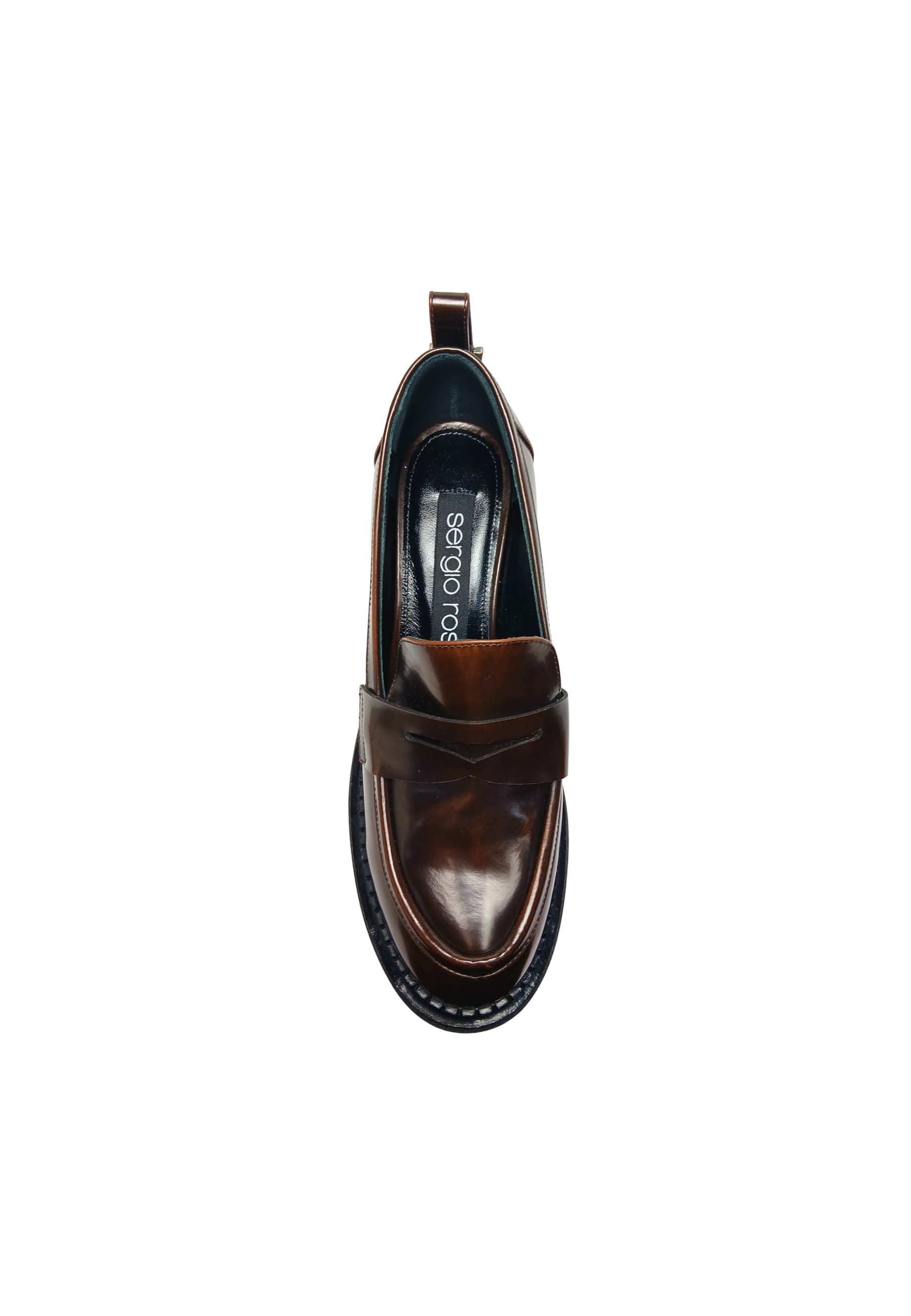 sergio rossi B00101-MMVA12-2243-470 Sergio Rossi Donna Pelle Marrone - 3
