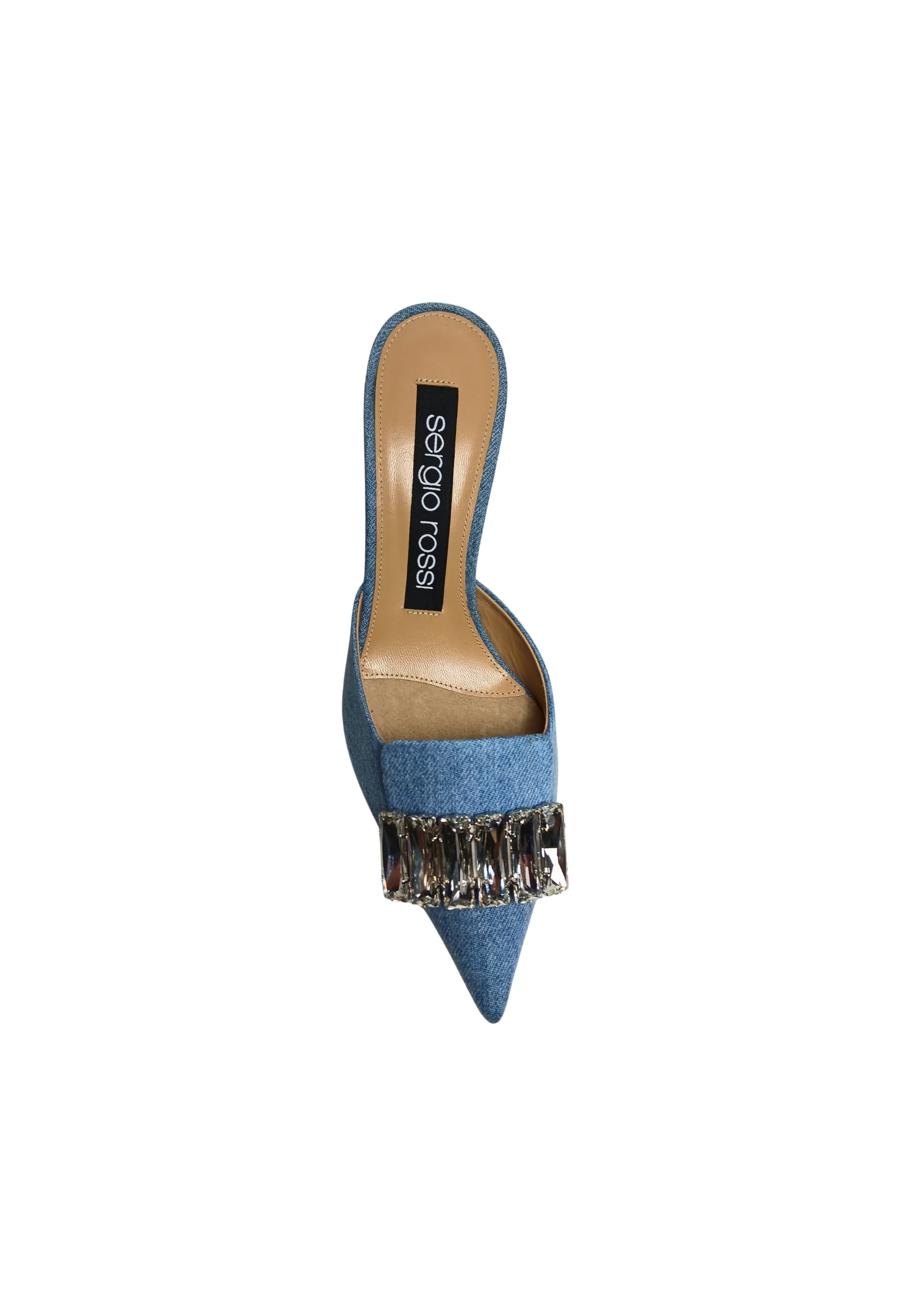 sergio rossi A81790-MFN372-4105-C00 Sergio Rossi Donna Jeans Blu - 3