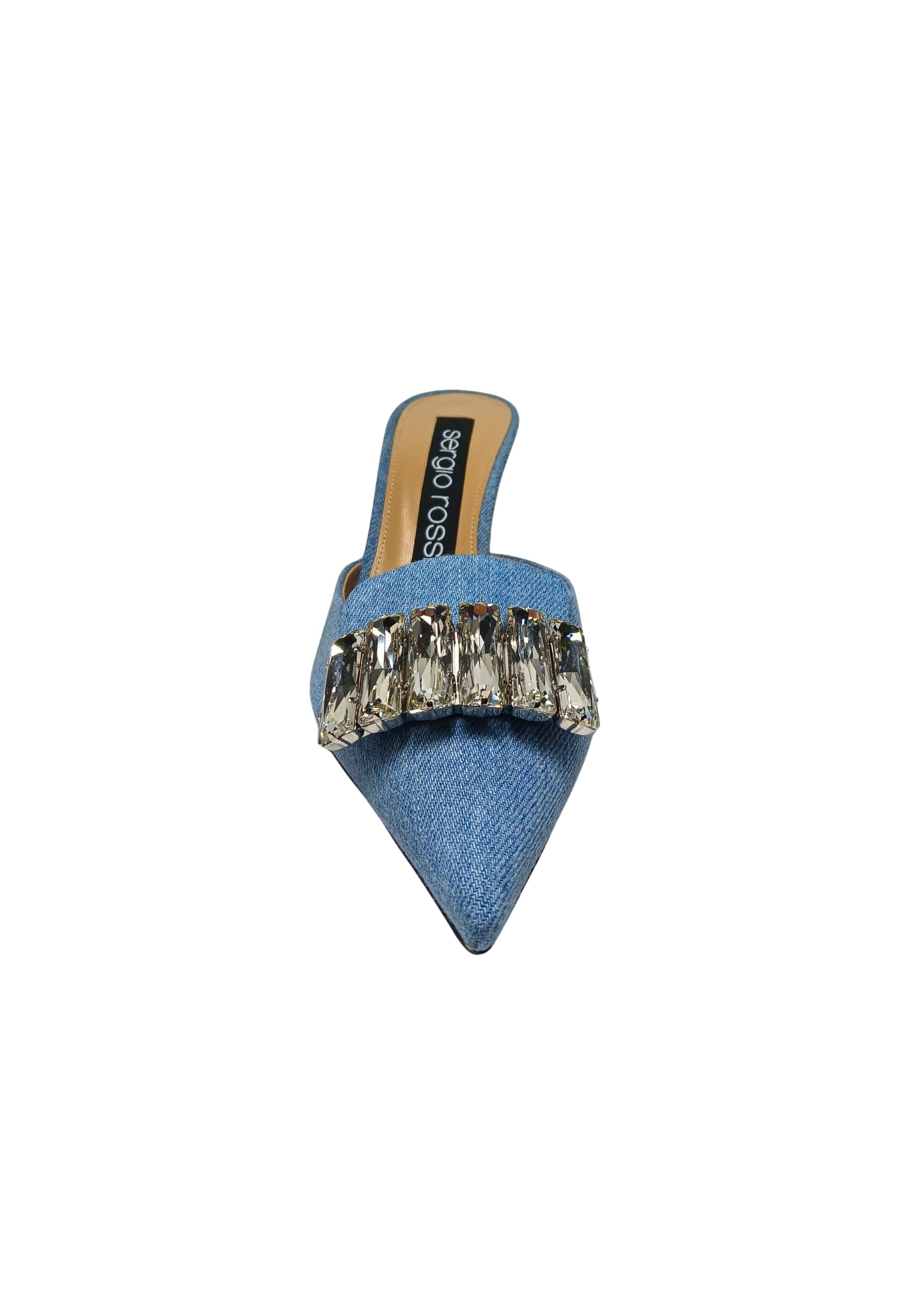 sergio rossi A81790-MFN372-4105-C00 Sergio Rossi Donna Jeans Blu - 5