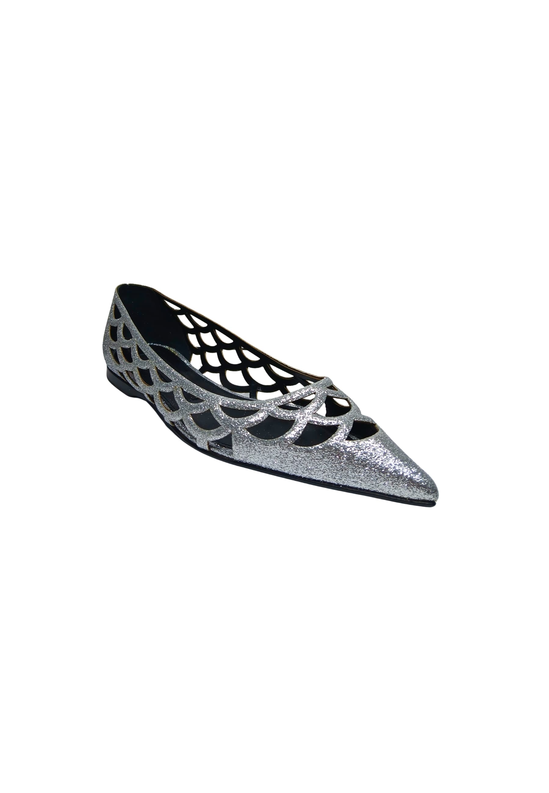 sergio rossi b07110-mte101-1802-170 Sergio Rossi Donna Cuoio Argento - 4