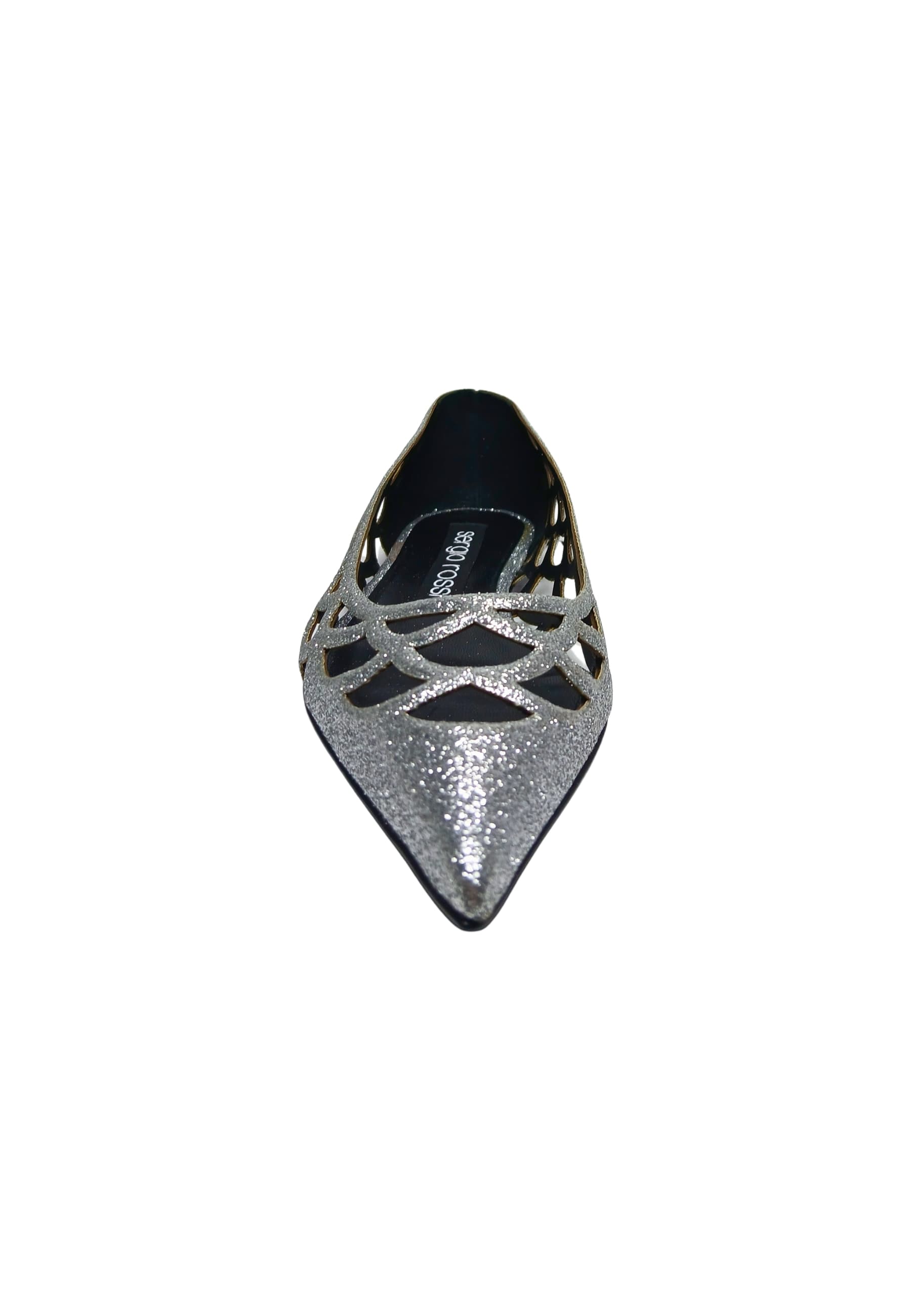 sergio rossi b07110-mte101-1802-170 Sergio Rossi Donna Cuoio Argento - 5