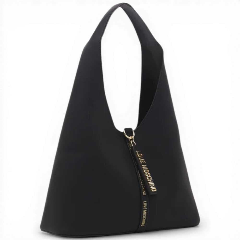 Love Moschino  Borsa a tracolla Charm Donna Nero in Eco-pelle - 6