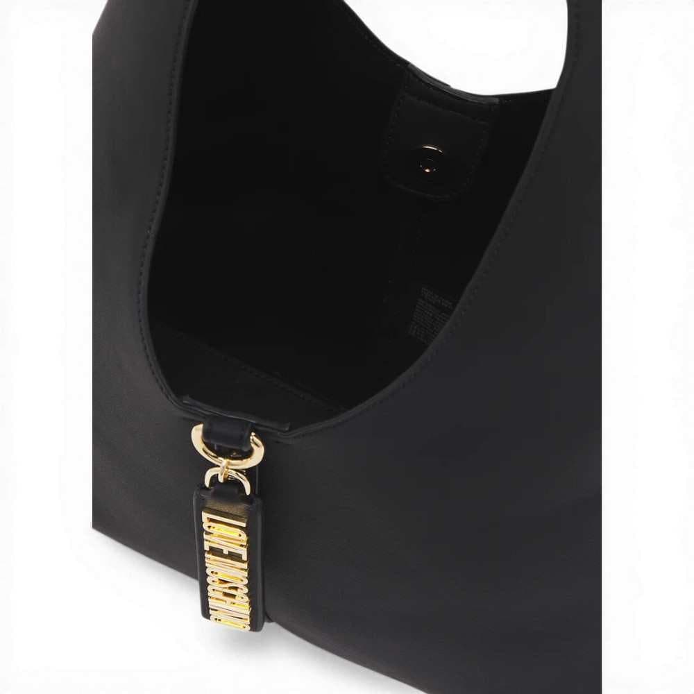 Love Moschino  Borsa a tracolla Charm Donna Nero in Eco-pelle - 8