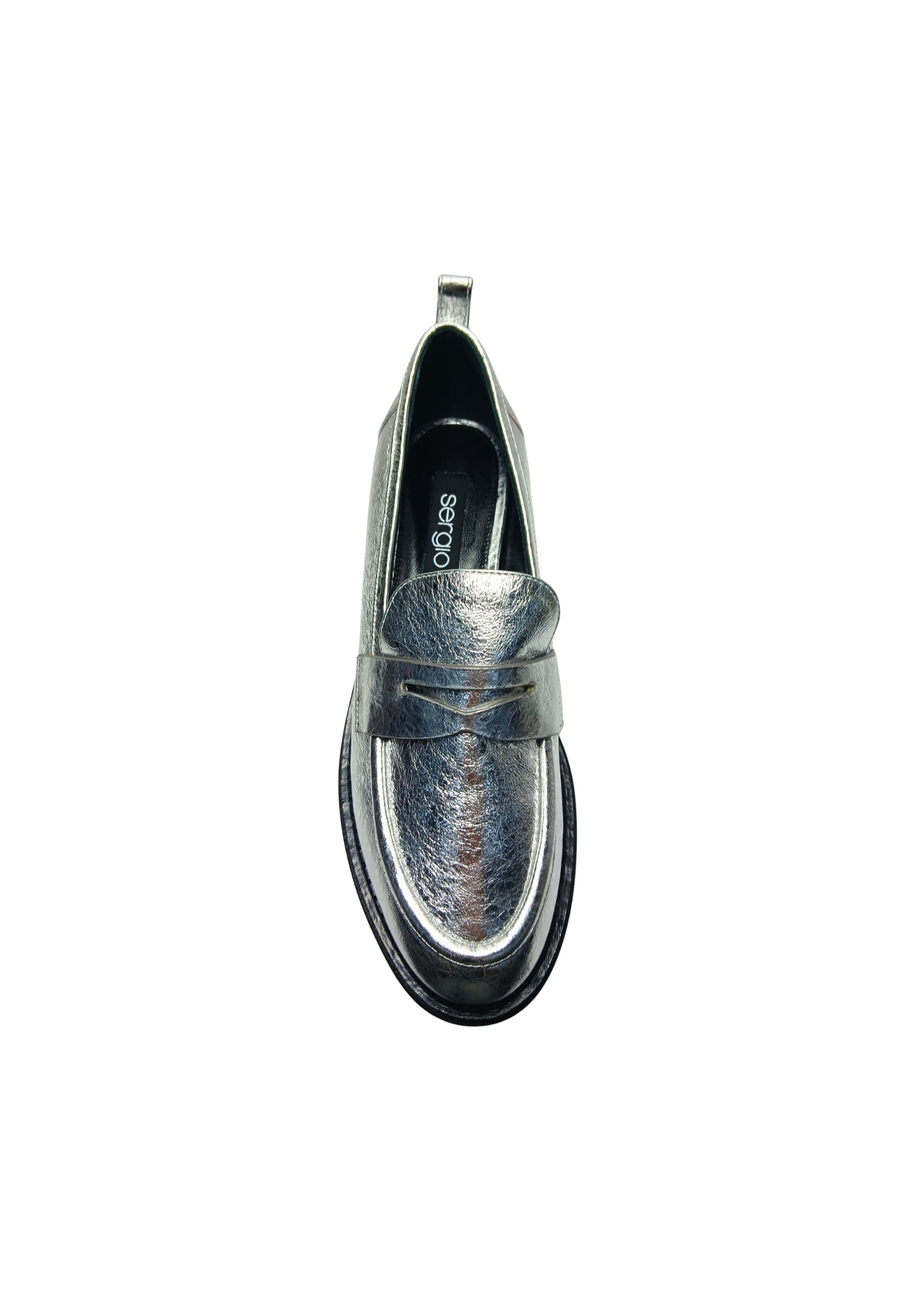 sergio rossi B00100-MINL01-8102-470 Sergio Rossi Donna Pelle Argento - 3