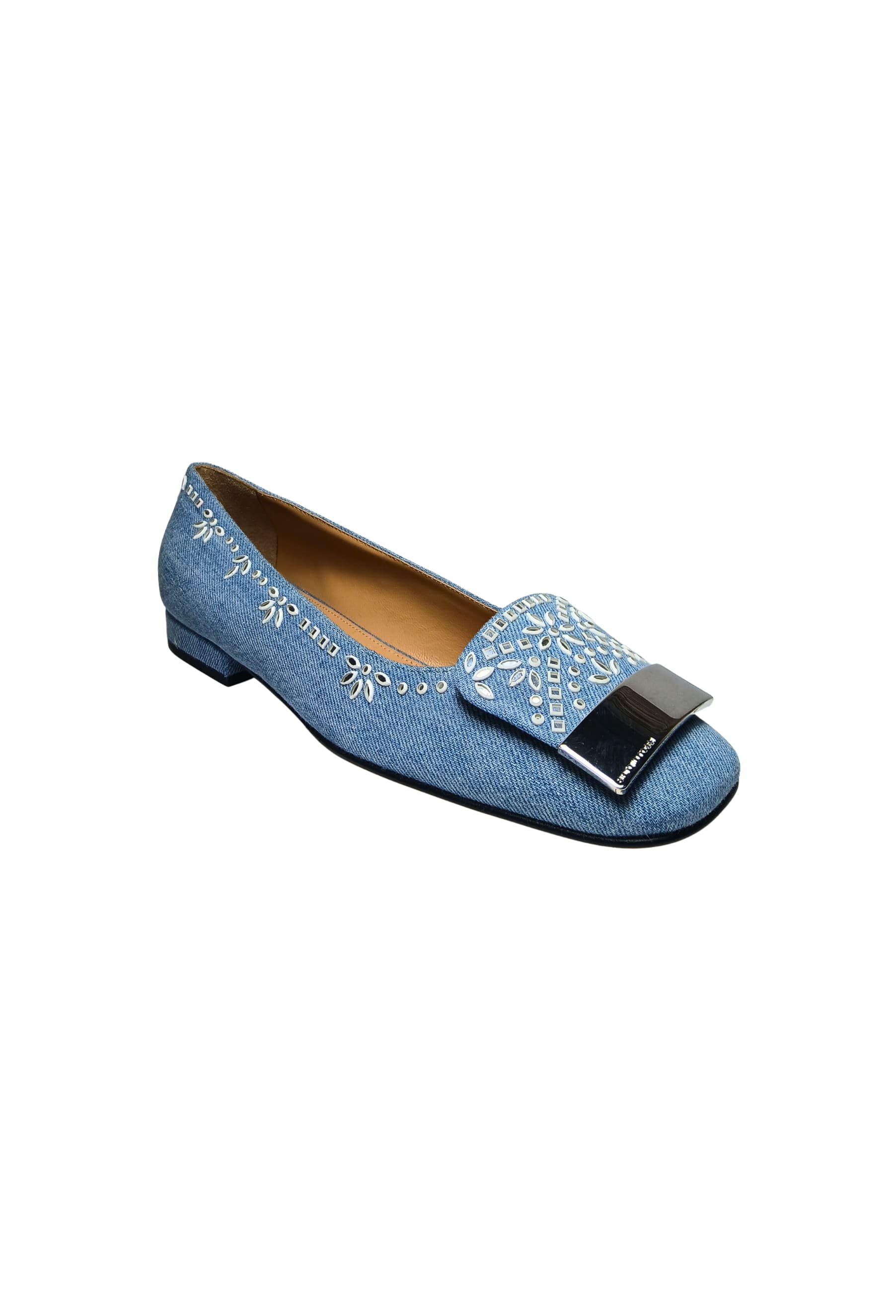 sergio rossi A83770-MFI482-4105-C00 Sergio Rossi Donna Jeans Blu - 2