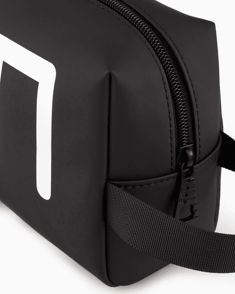 EA7 beauty case con logo nero - 3