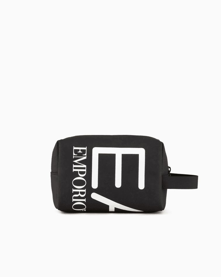 EA7 beauty case con logo nero - 4