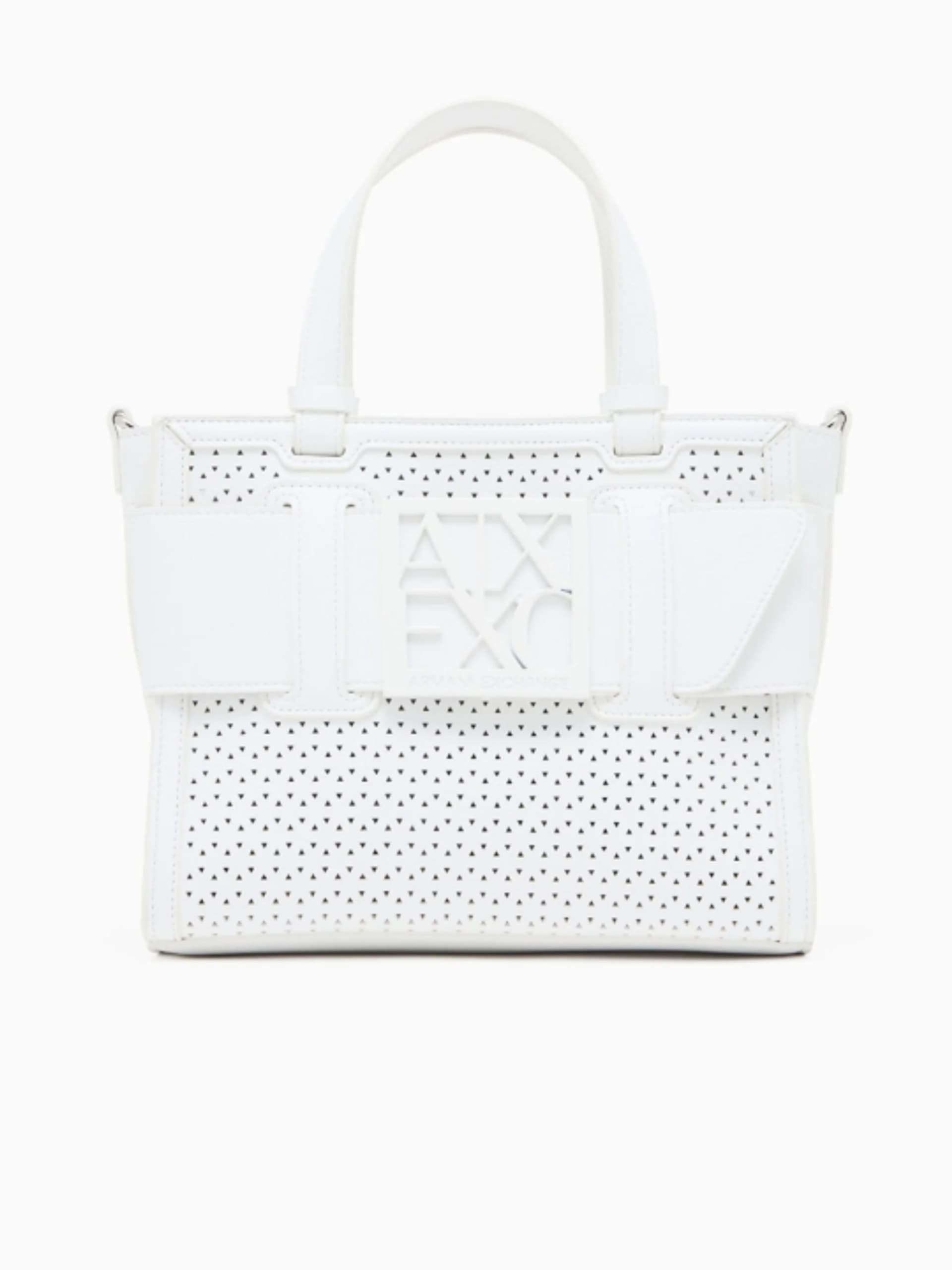 Armani Exchange Borsa Donna  XW000392AF22626-U0011 Bianco Sporco - 3
