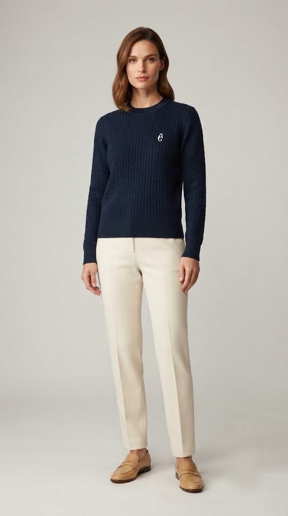 CONTE OF FLORENCE  MAGLIA GIROCOLLO 6550D001B040 - 6