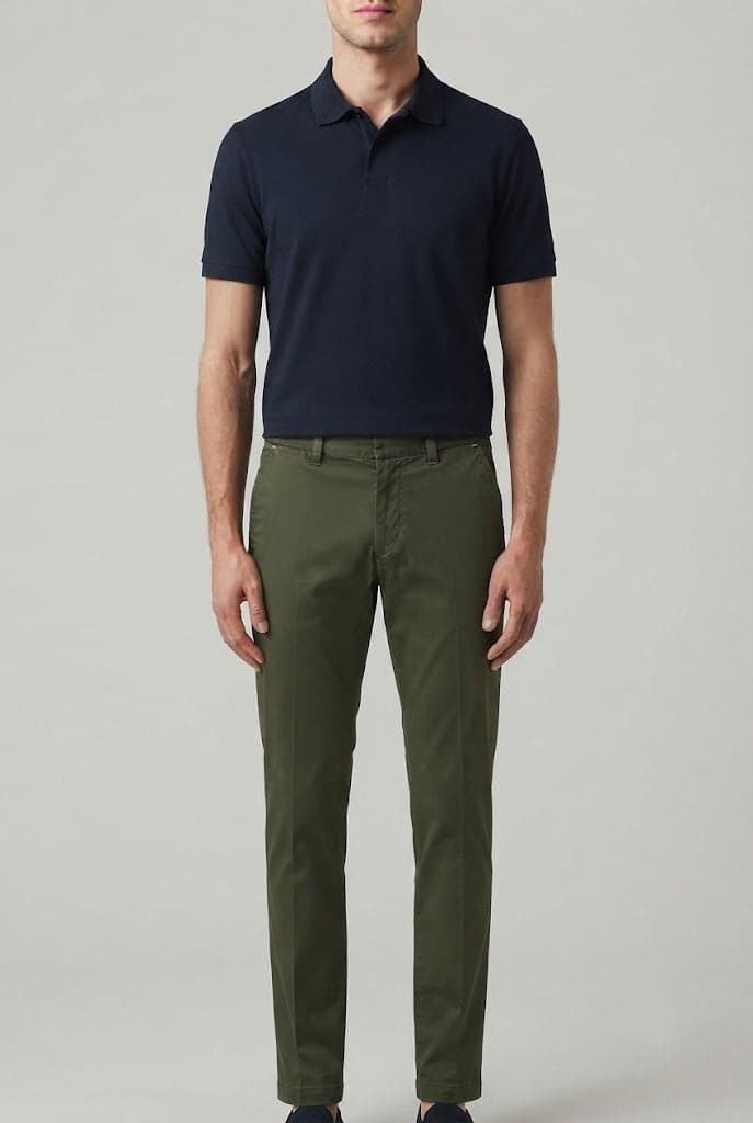 CONTE OF FLORENCE  PANTALONE CHINO 6547U015B035