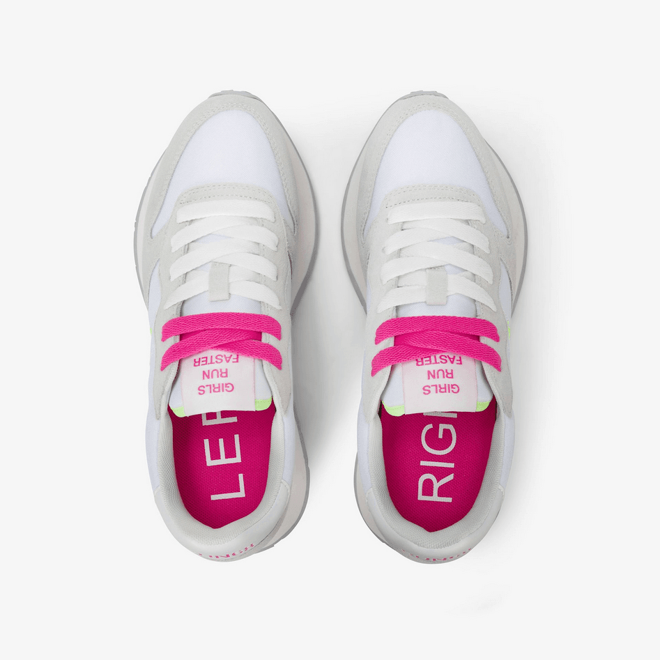 SUN68 scarpa donna bianco-fucsia - 3