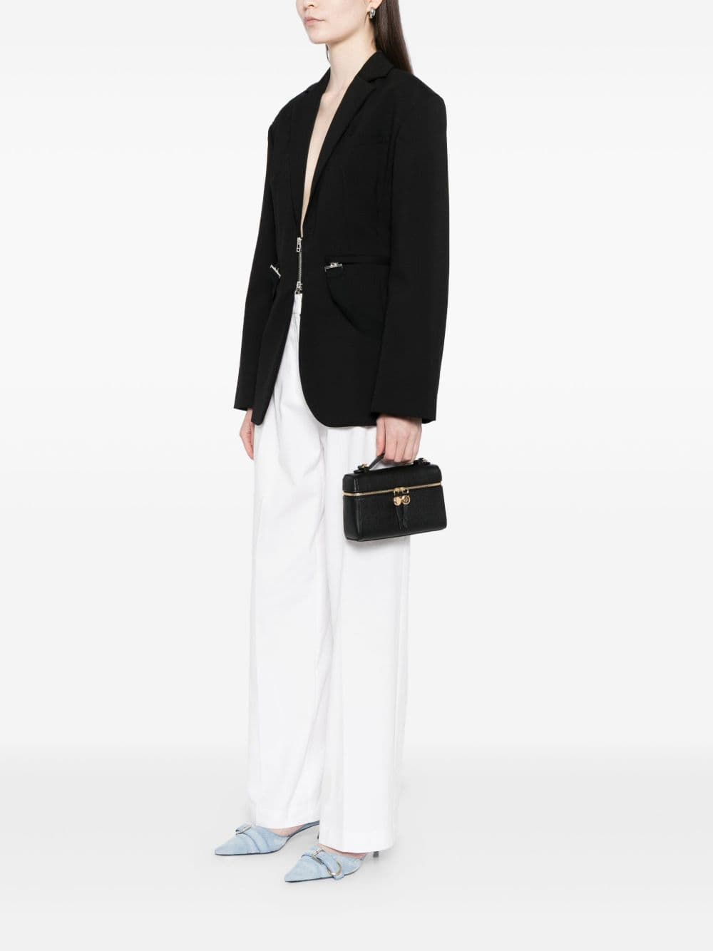 TORY BURCH tory burch borsa nero donna romy slim - 2
