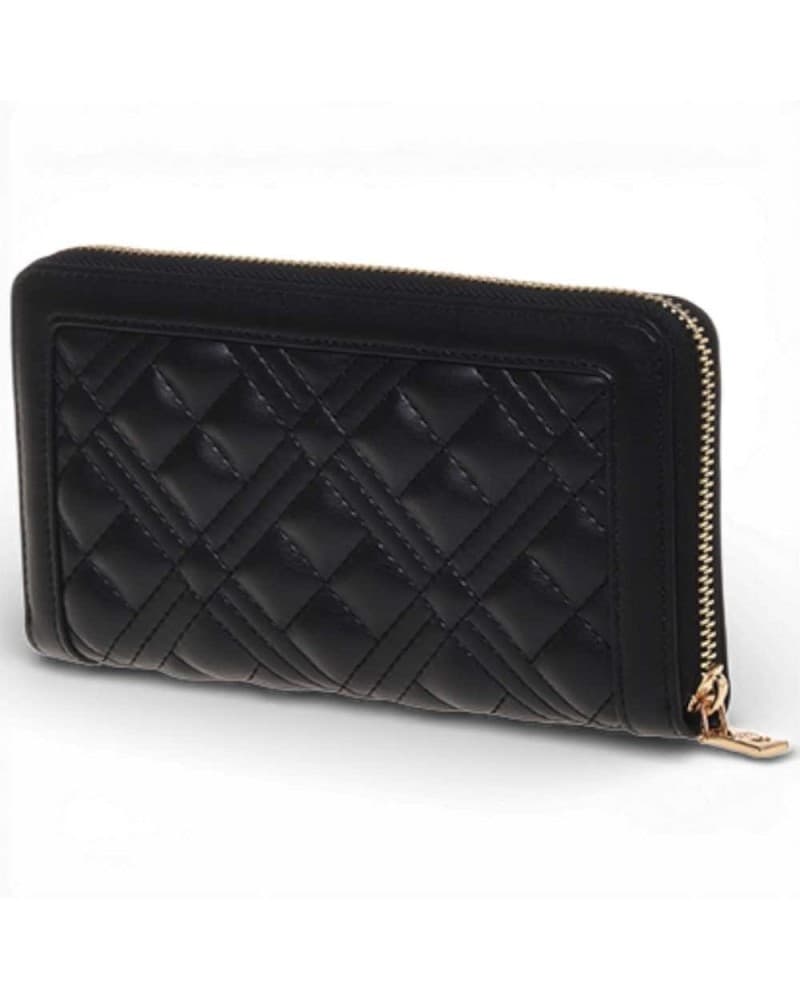 Love Moschino  Portafoglio Quilted Donna Nero in Sintetico - 5