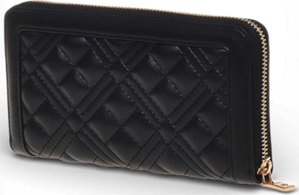 Love Moschino  Portafoglio Quilted Donna Nero in Sintetico - 6