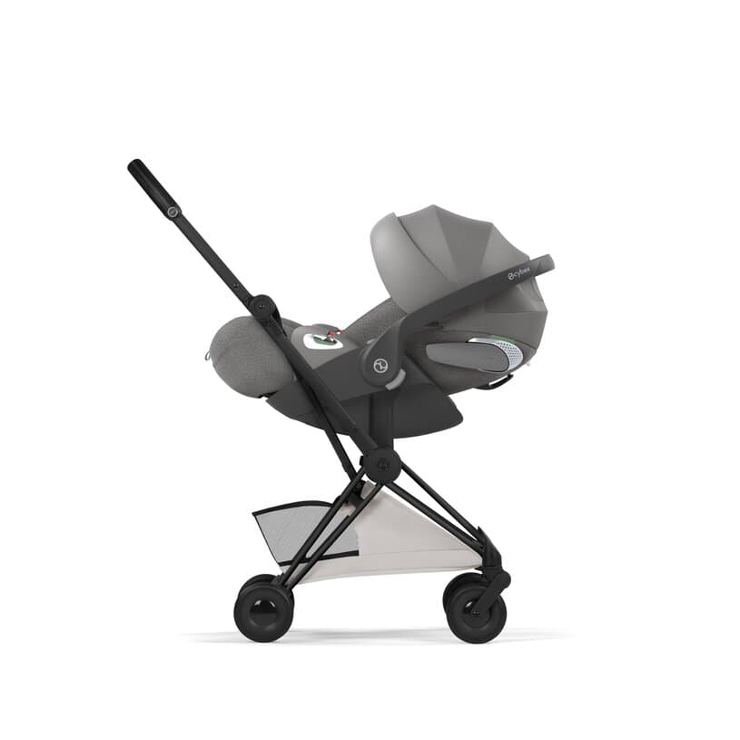 Passeggino Cybex Platinum Style Coya-City Grey-Matt Black - 7