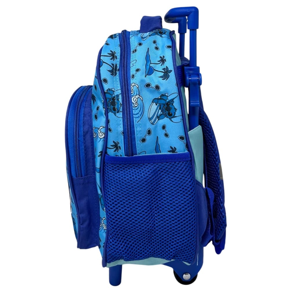 ZAINO ASILO TROLLEY STITCH CON TASCA FRONTALE 30 CM MANICO ALLUNGABILE VIAGGI 674174A - 3