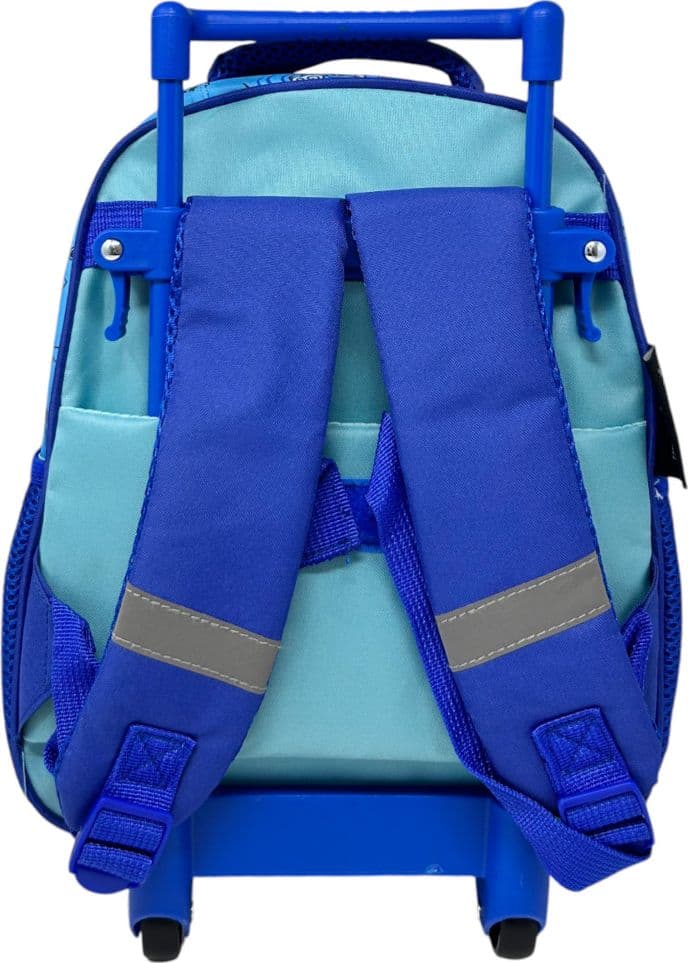 ZAINO ASILO TROLLEY STITCH CON TASCA FRONTALE 30 CM MANICO ALLUNGABILE VIAGGI 674174A - 4