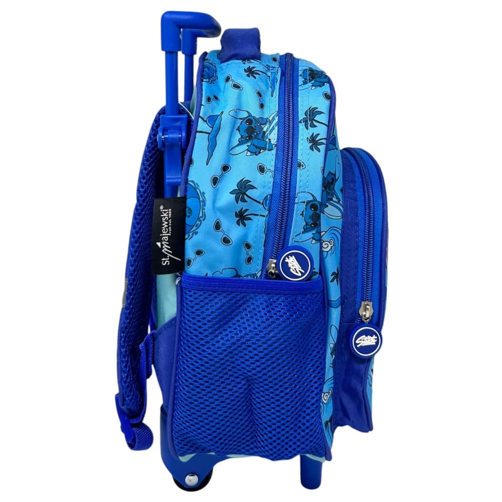 ZAINO ASILO TROLLEY STITCH CON TASCA FRONTALE 30 CM MANICO ALLUNGABILE VIAGGI 674174A - 5